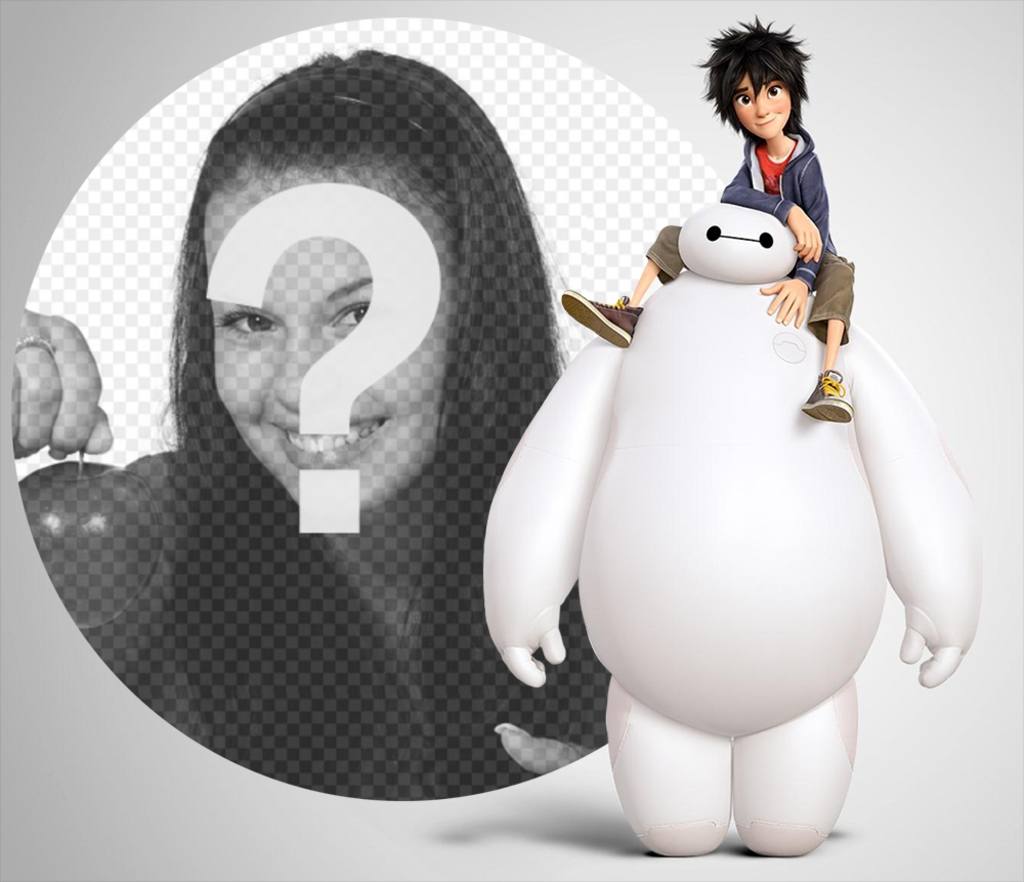 Fügen Sie Ihr Foto kostenlos mit den Charakteren von Big Hero 6 durch den Effekt dieser ..