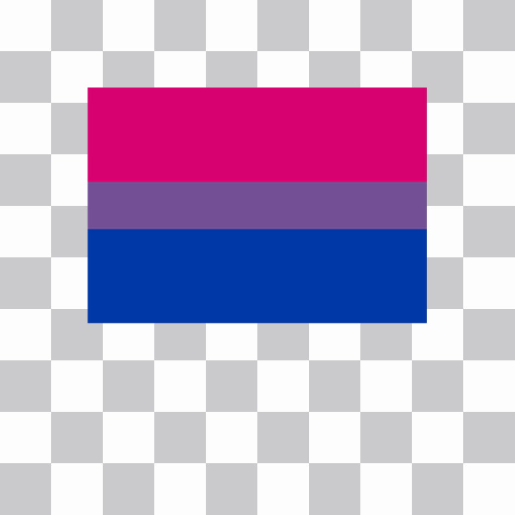 Flagge von Bisexualität in Fotos einfügen als ein Online-Aufkleber ..