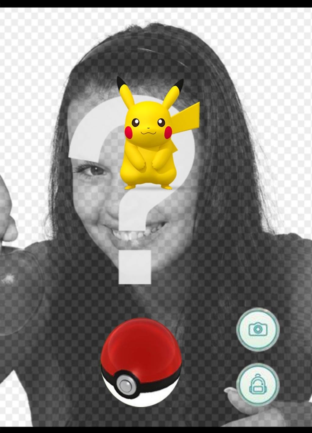 Foto-Effekt mit Pikachu Pokemon Go Anwendung Ihr Foto setzen diesen Effekt Online-Bild ..