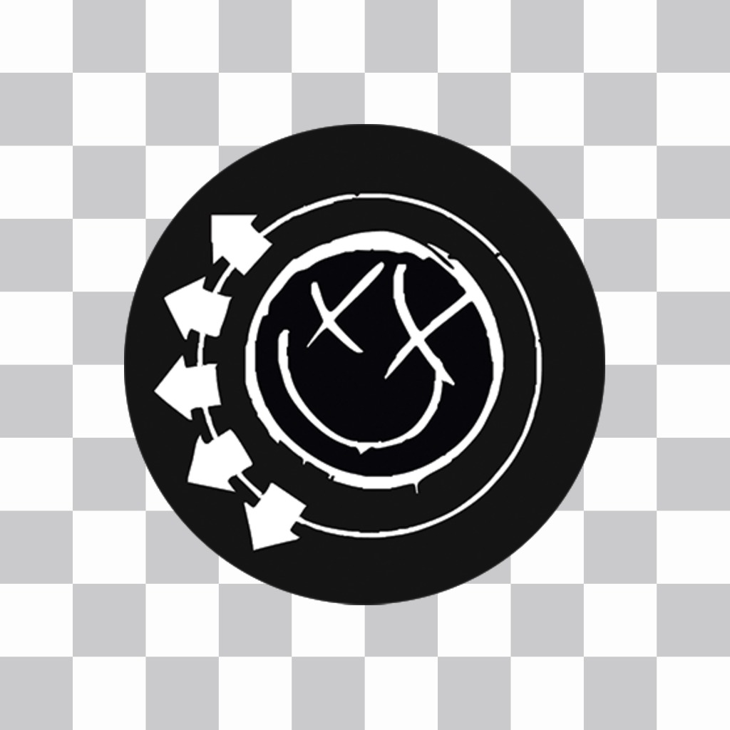 Blink 182 Logo der berühmten Band Sie auf Ihre Fotos einfügen können dieses Online-Fotoeffekt ..