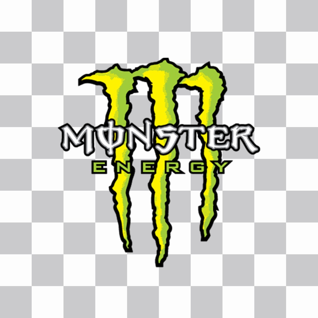 Logo von Monster Energy Marke, die Sie in Ihre Bilder einfügen können ..