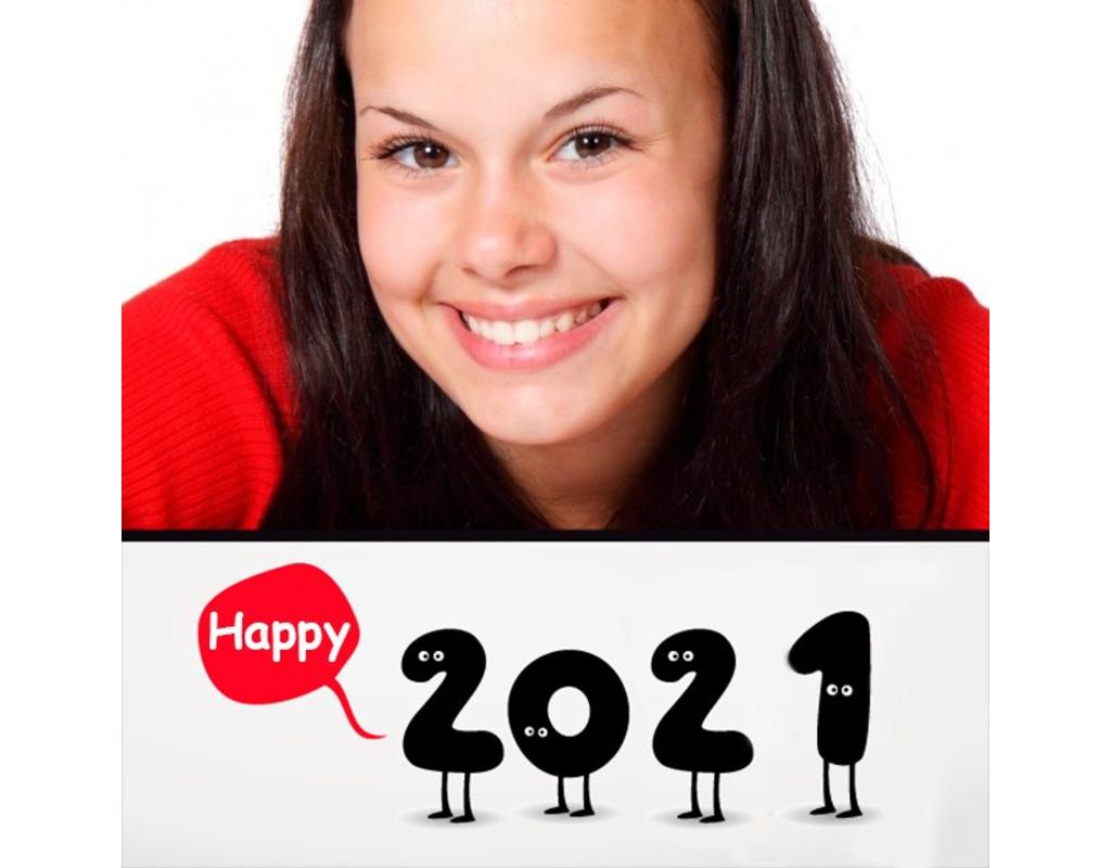 Online-Karte zur Begrüßung des neuen Jahres 2026 ..