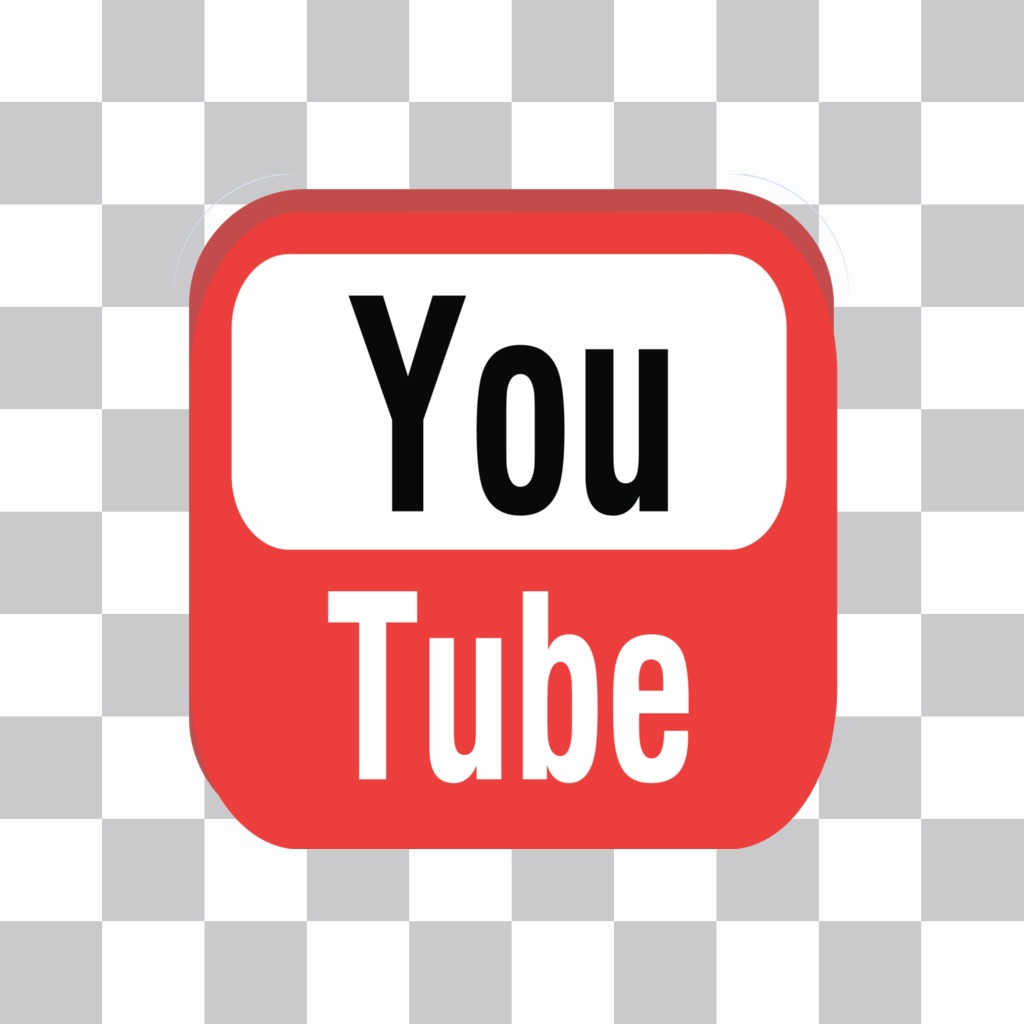 Youtube Logo einfügen in Ihr Foto ..