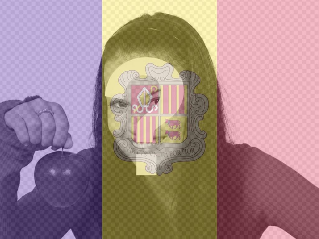Andorra Flagge als Filter für Ihr Profil-Foto kostenlos ..