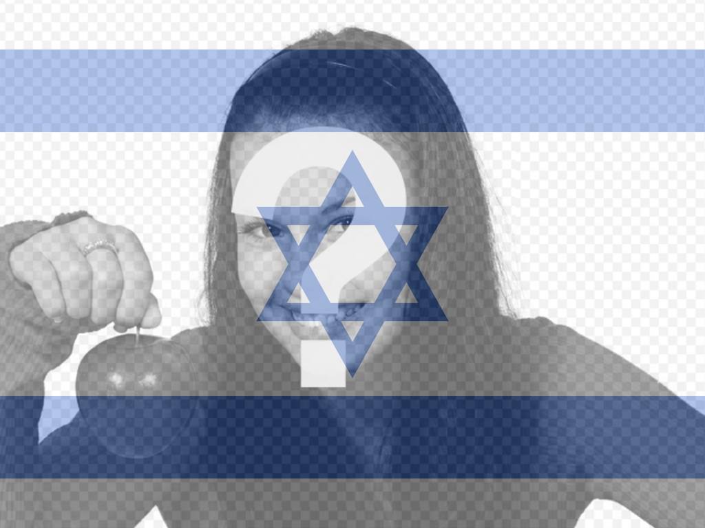 Flagge von Israel zum Einfügen deines Profilfotos ..