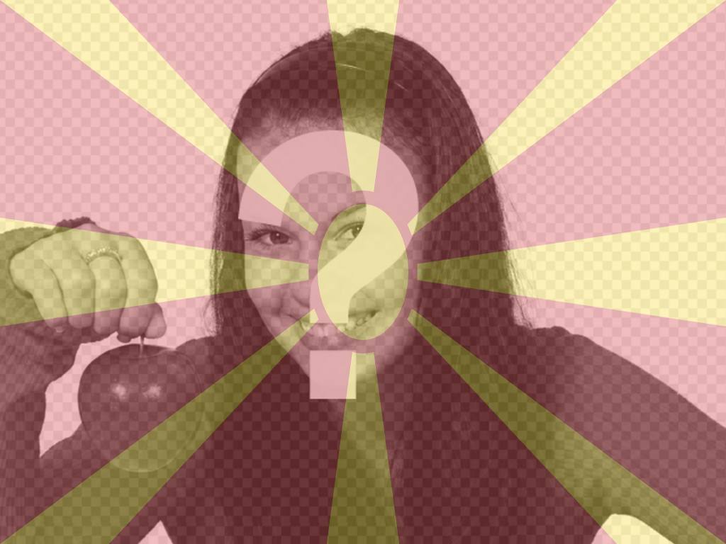 Fotomontage des Mazedonien-Flagge mit dem Foto, das Sie hochladen..