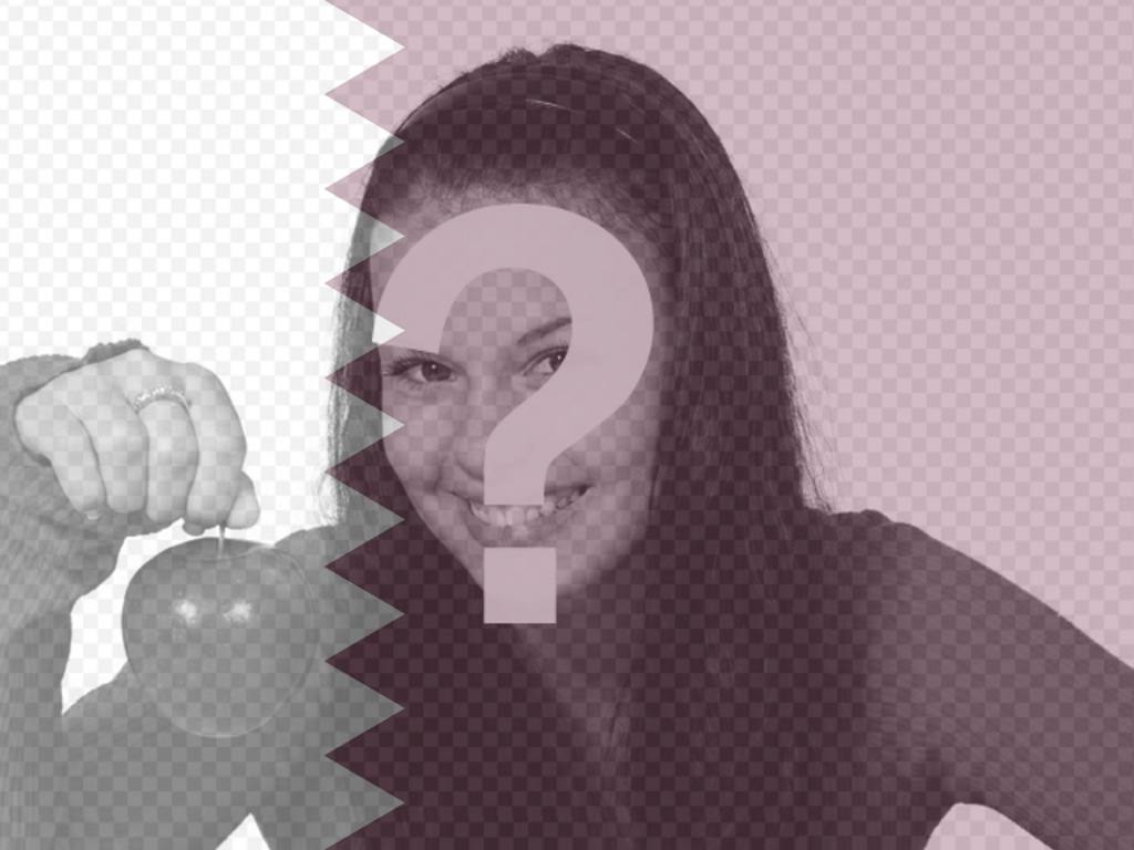 Online Fotomontage Qatar Flagge und Ihrem..